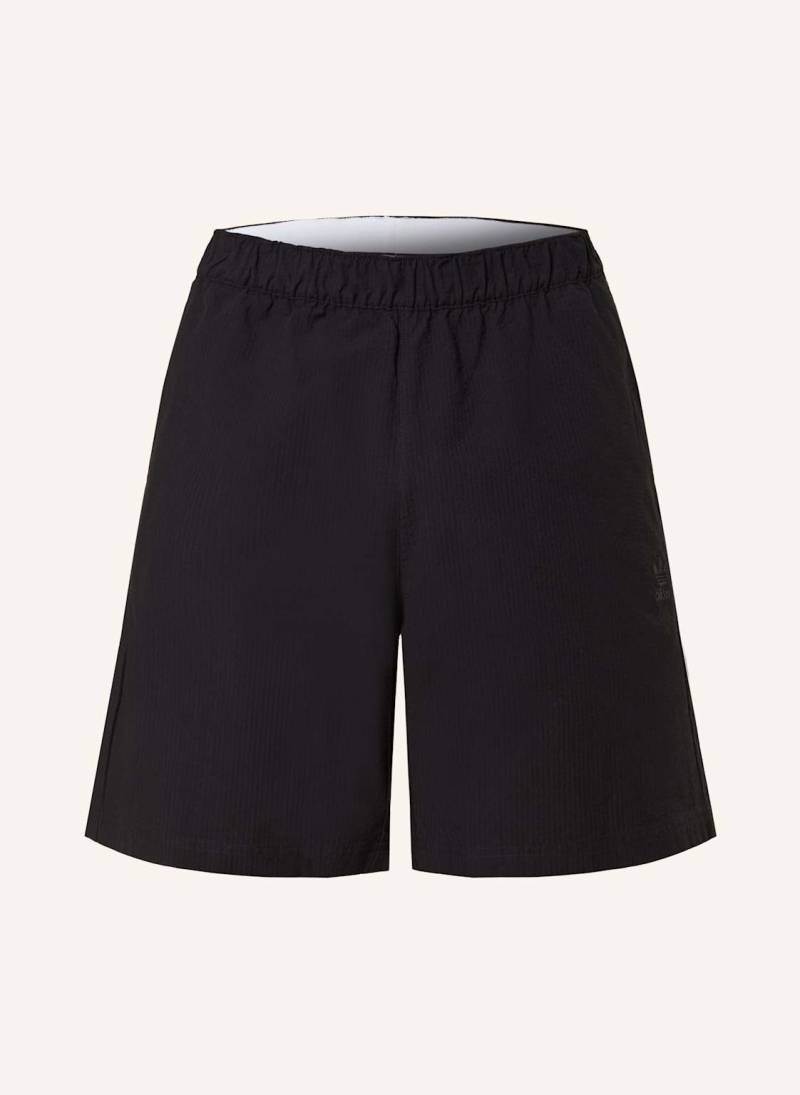 Adidas Originals Shorts Essentials Seersucker Regular Fit schwarz von adidas Originals