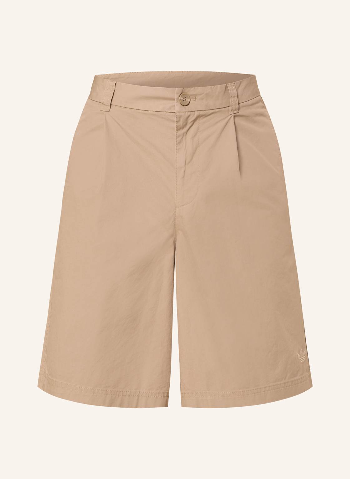 Adidas Originals Shorts Originals Wide Leg Regular Fit beige von adidas Originals