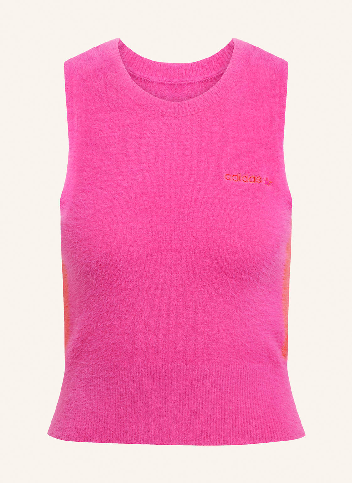 Adidas Originals Stricktop Fluffy Knitted pink von adidas Originals