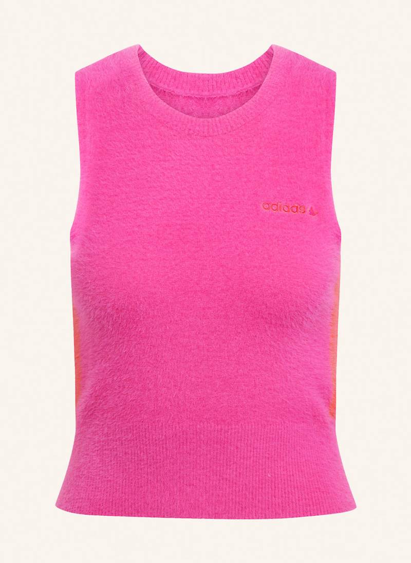 Adidas Originals Stricktop Fluffy Knitted pink von adidas Originals
