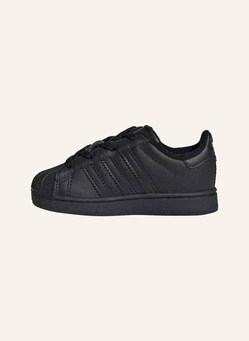 Adidas Originals Superstar Ii Elastic Lace Kids Schuh schwarz von adidas Originals