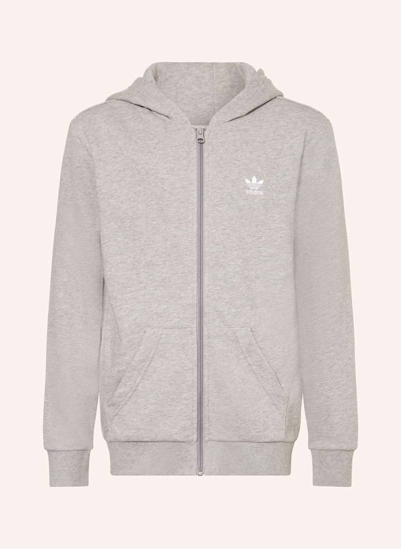 Adidas Originals Sweatjacke Full Zip Hoodie grau von adidas Originals