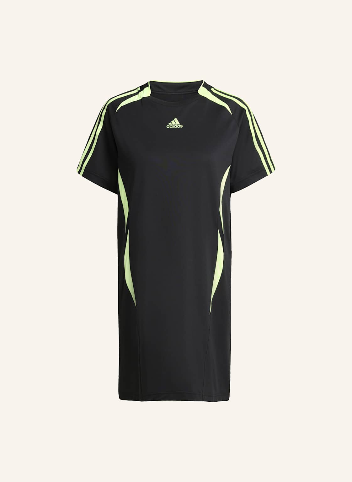 Adidas Originals Teamgeist Adicolor T-Shirt-Kleid schwarz von adidas Originals