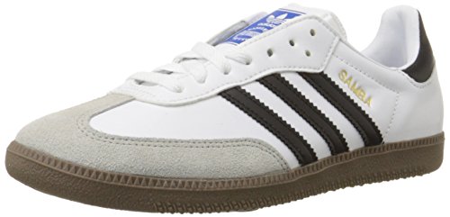 Adidas Samba, Herren-Turnschuhe , weiß - WHITE/BLACK-GUM - Größe: 41 1/3 EU von adidas