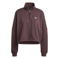 Damen Sweatshirt ESSENTIAL HALF ZIP FLEECE von adidas Originals