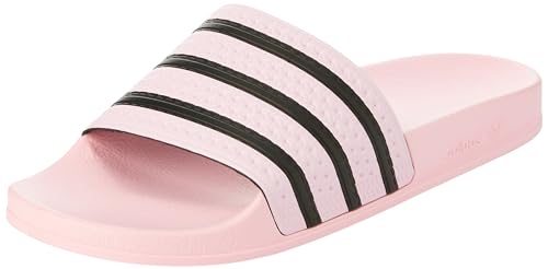 adidas Herren Adilette Slides, Clear Pink/Core Black/Clear Pink, 43 EU von adidas Originals