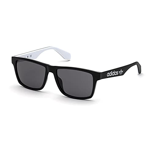 adidas Originals Herren OR0024 Sonnenbrille, schwarz (Shiny Black), 56/16/145 von adidas Originals