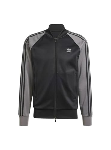 adidas Men's adicolor Classics SST Originals Jacke Black/Grey Four S von adidas Originals