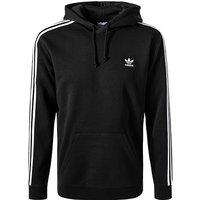 adidas ORIGINALS Herren Hoodie schwarz Baumwolle unifarben von adidas Originals