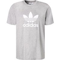 adidas ORIGINALS Herren T-Shirt grau Baumwolle von adidas Originals