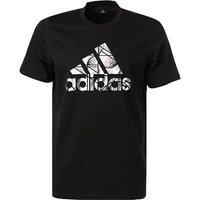 adidas ORIGINALS Herren T-Shirt schwarz Baumwolle von adidas Originals