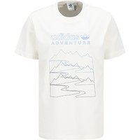 adidas ORIGINALS Herren T-Shirt weiß Baumwolle von adidas Originals