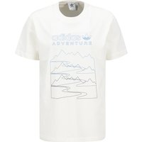 adidas ORIGINALS Herren T-Shirt weiß Baumwolle von adidas Originals