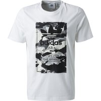 adidas ORIGINALS Herren T-Shirt weiß Baumwolle von adidas Originals