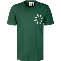 adidas ORIGINALS Herren T-Shirt grün Baumwolle von adidas Originals