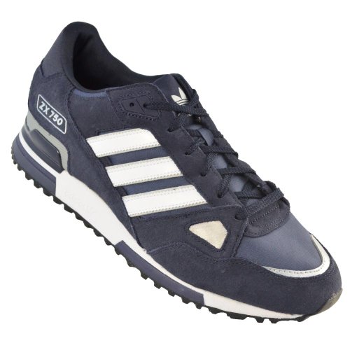 adidas Originals, ZX750 Herrensportschuhe, Marineblau von adidas Originals