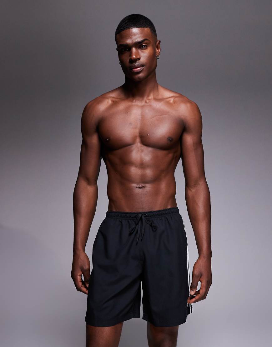 adidas Originals - Adicolor - Badeshorts in Schwarz von adidas Originals