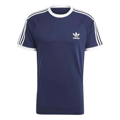 adidas Originals Adicolor Classics Herren T-Shirt mit 3 Streifen, Nacht Indigo, XX-Large von adidas Originals