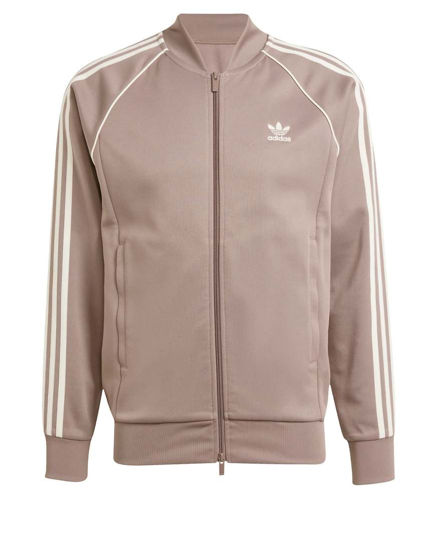 adidas Originals - Adicolor Classics SST - Trainingsjacke in Tace Brown-Braun von adidas Originals