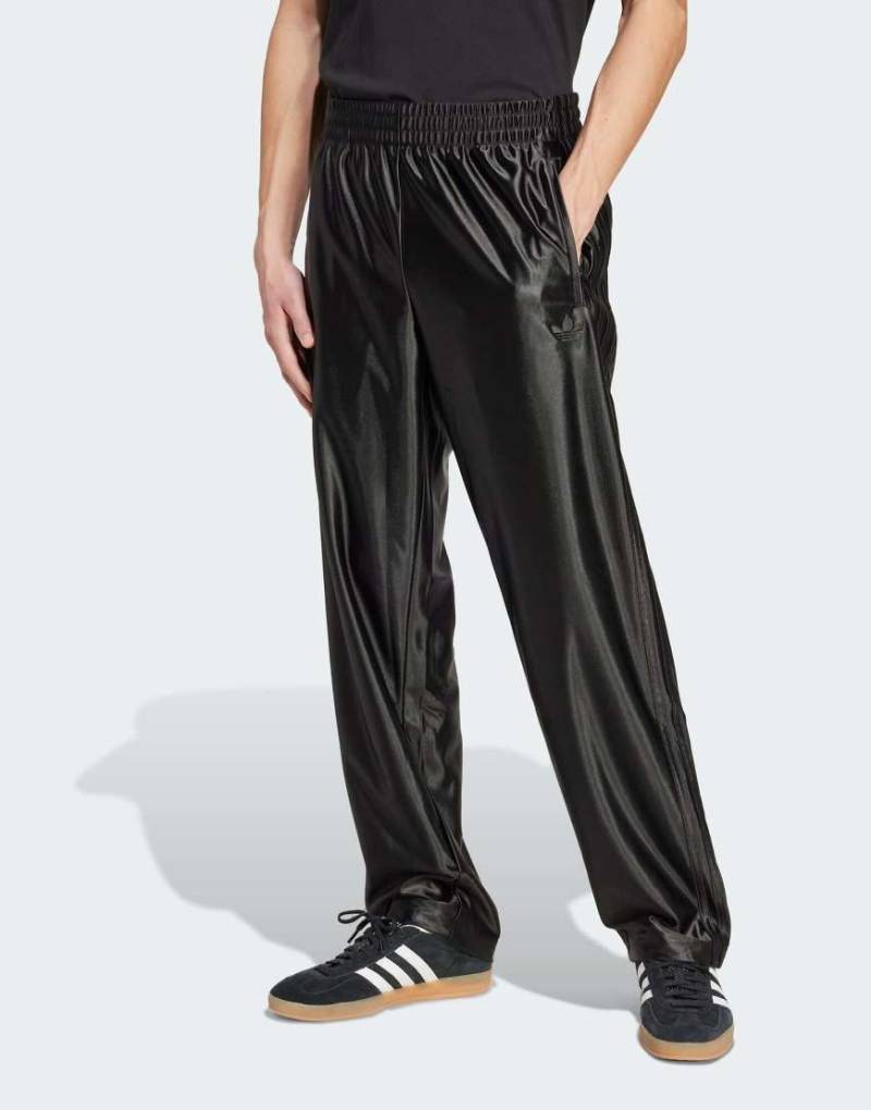 adidas Originals - Adicolor Firebird - Trainingshose in Metallic-Schwarz von adidas Originals