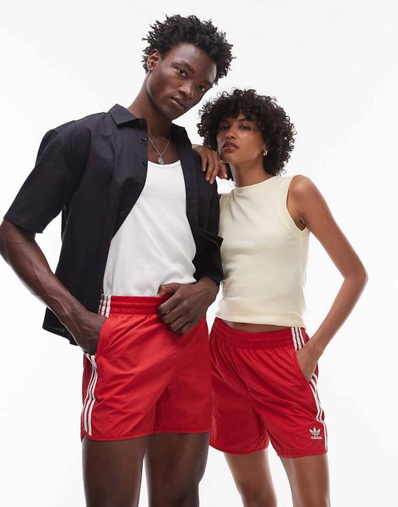 adidas Originals - Adicolor Sprinter - Shorts in Rot von adidas Originals