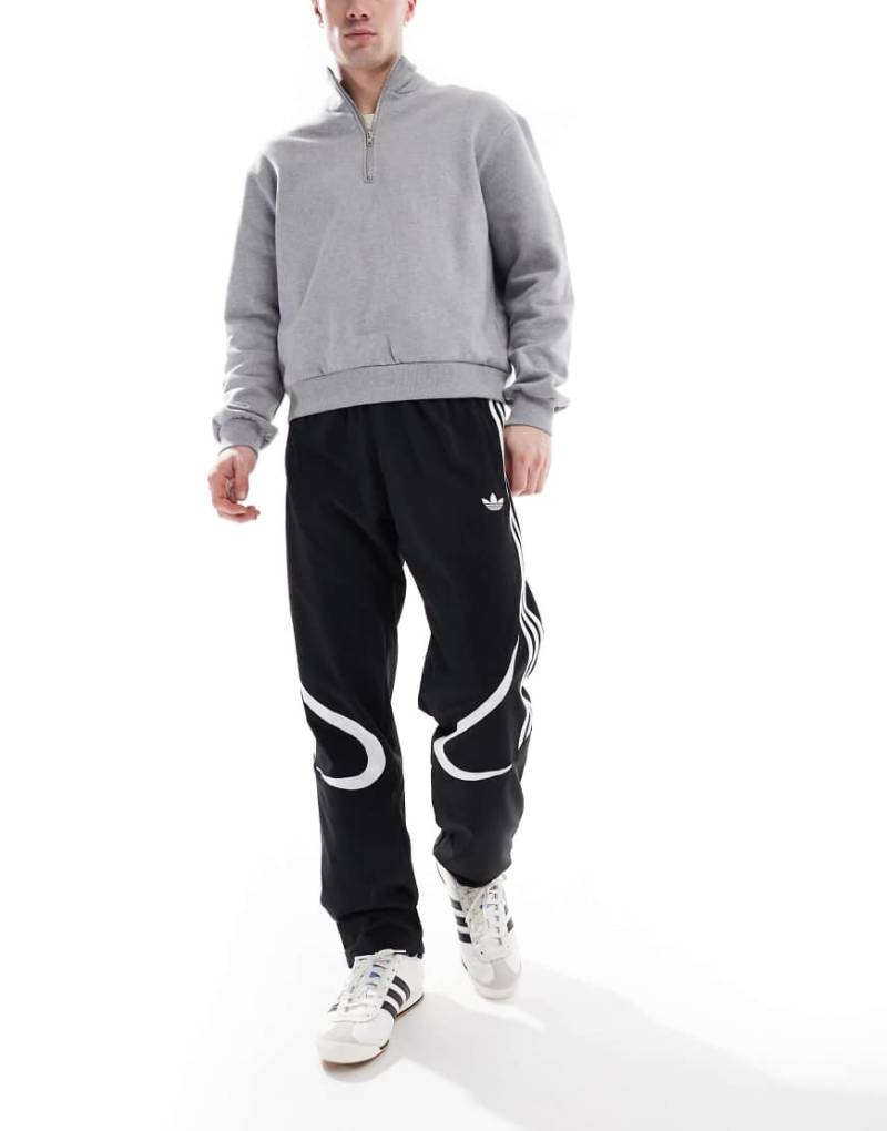 adidas Originals - Adicolor Teamgeist - Trainingshose in Schwarz von adidas Originals