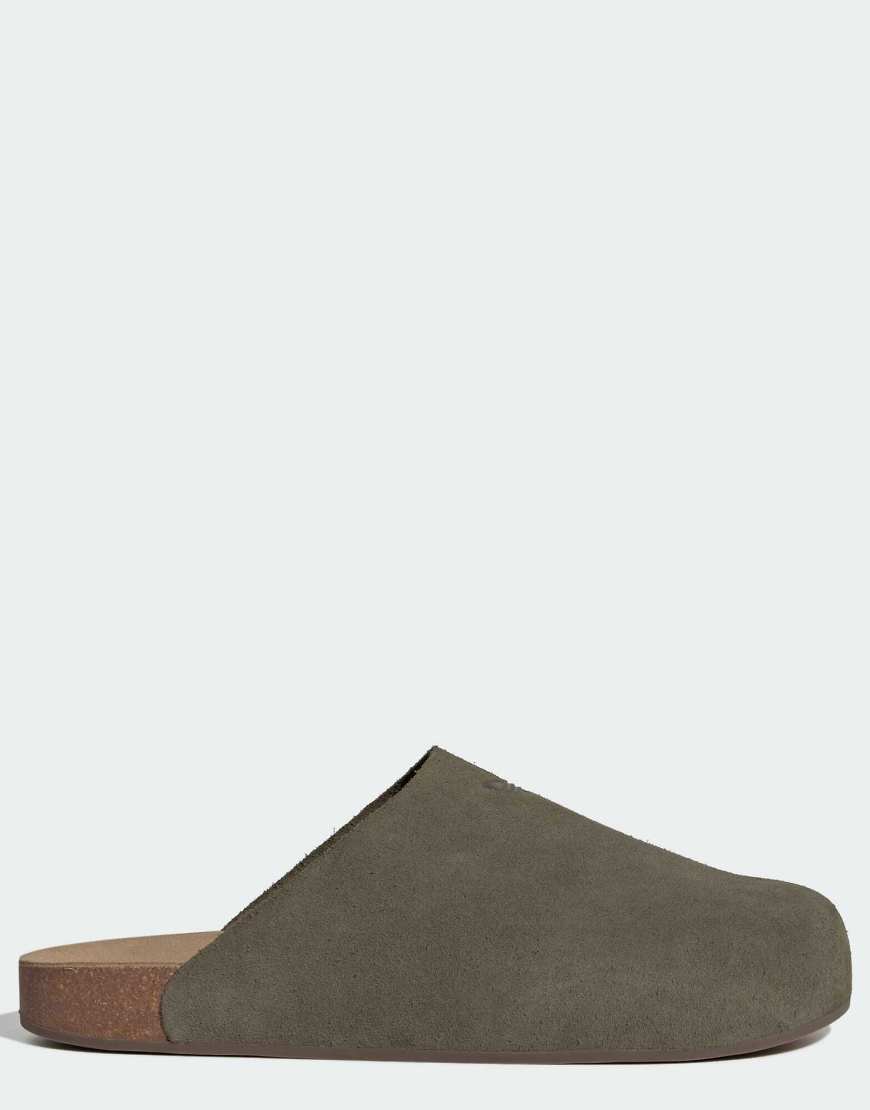 adidas Originals - Adimule - Slider in Olive Strata-Grün von adidas Originals