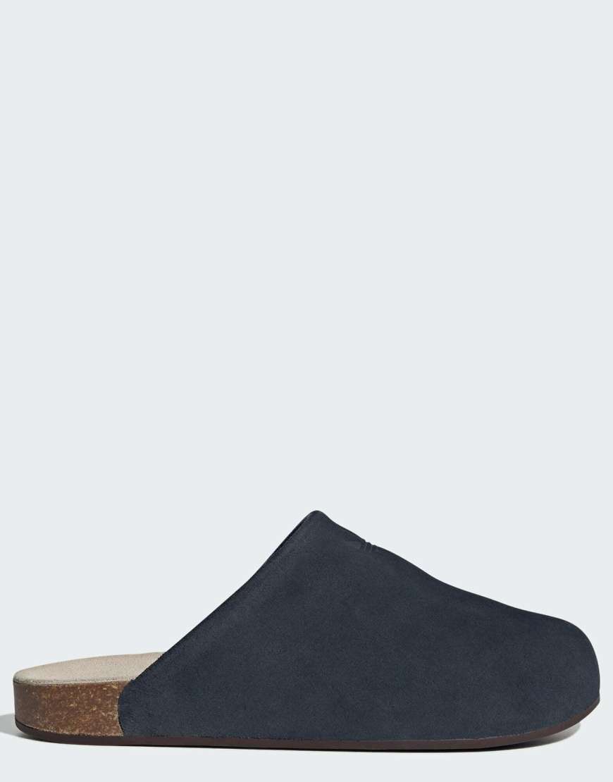 adidas Originals - Adimule - Slider in Marineblau und Beige adidas Originals - Adimule - Slider in Marineblau und Beige von adidas Originals