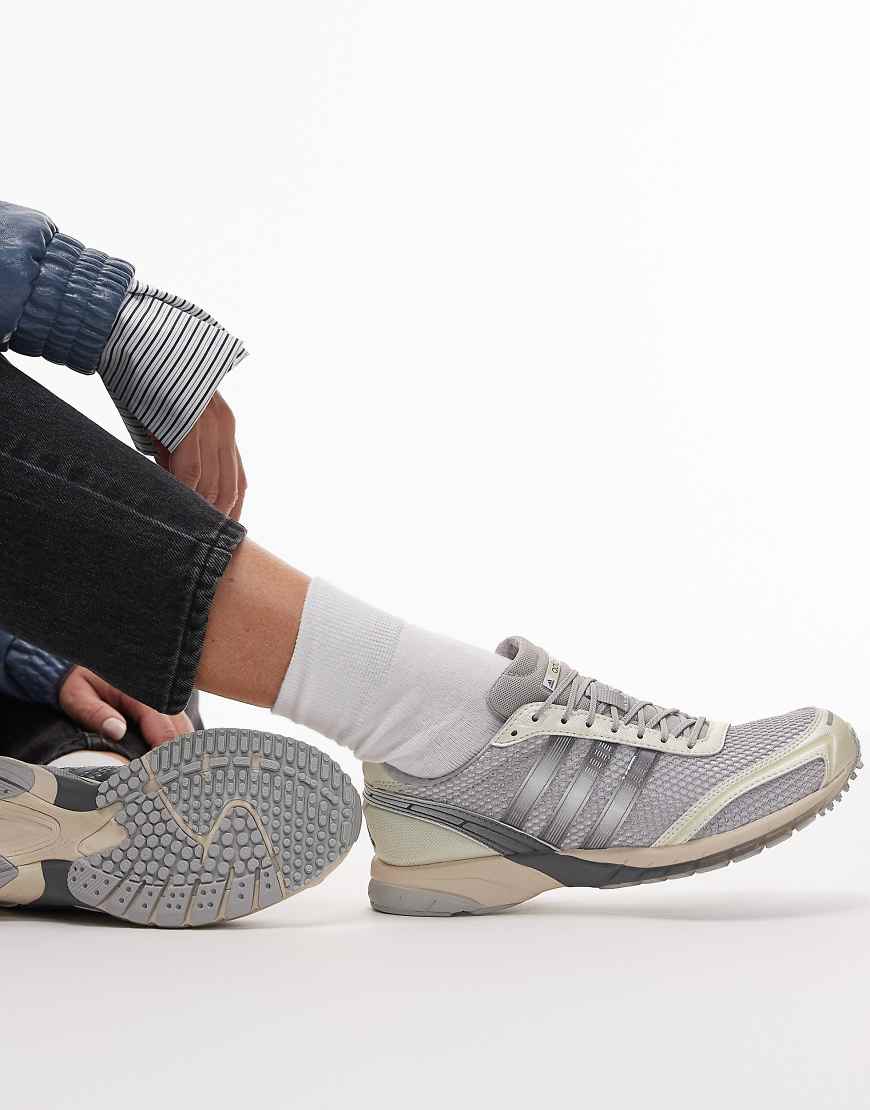 adidas Originals - Adios OG - Sneaker in Hellgrau und Cremeweiß-Silber von adidas Originals