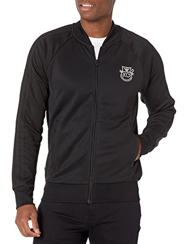 adidas Originals Andre Saraiva Mens Superstar Track Top, Black, X-Large von adidas Originals