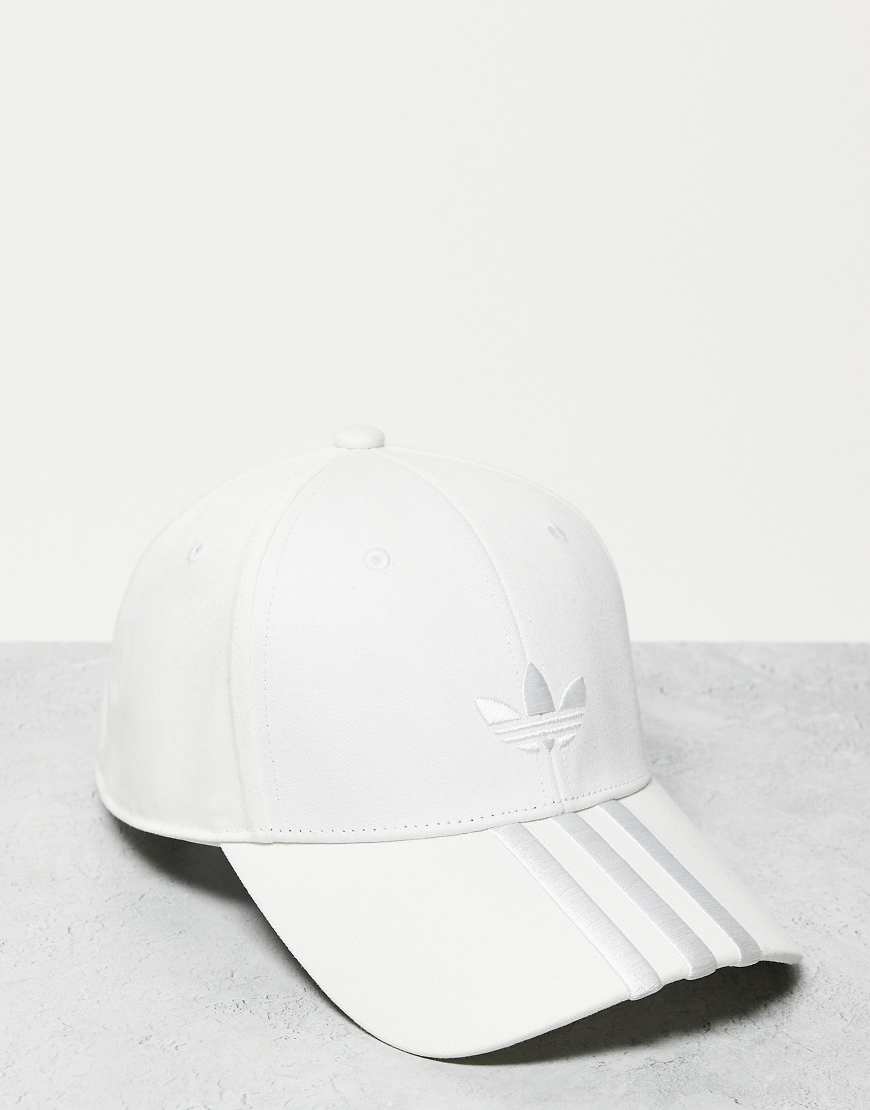 adidas Originals - Baseball-Kappe in Weiß von adidas Originals