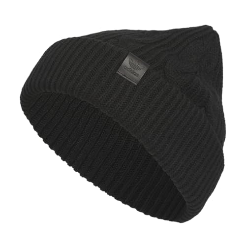 adidas Originals Beanie mit Zopfmuster und Manschette, Schwarz, Einheitsgr��e adidas Originals Beanie mit Zopfmuster und Manschette, Schwarz, Einheitsgr��e von adidas Originals