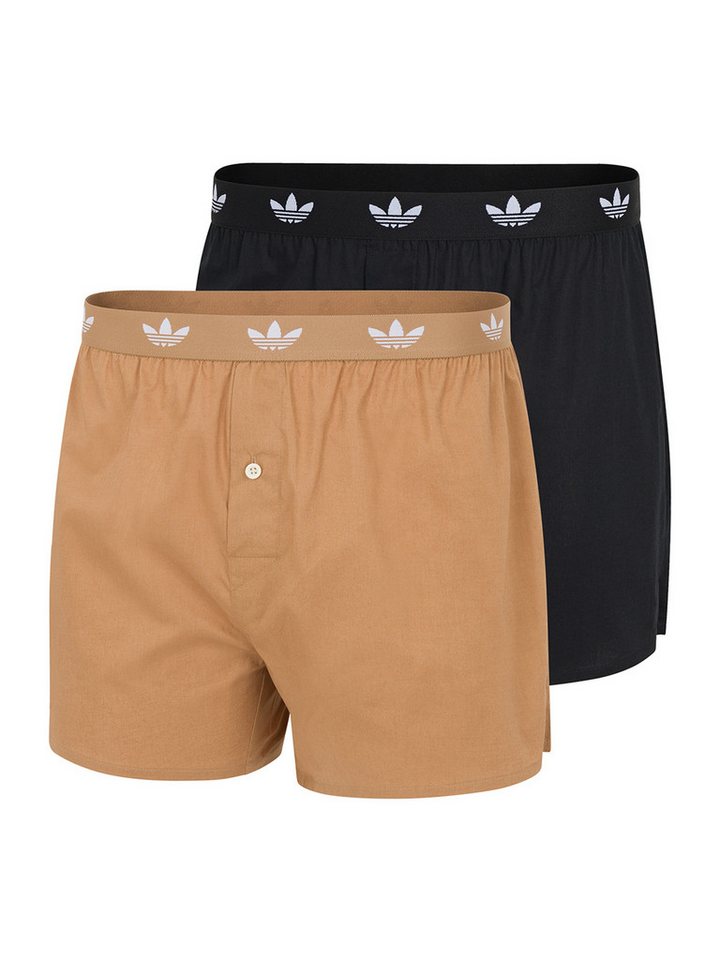adidas Originals Boxer Cozy Cotton Weave (2-St) Boxershorts, Unterhose, Boxerbriefs von adidas Originals