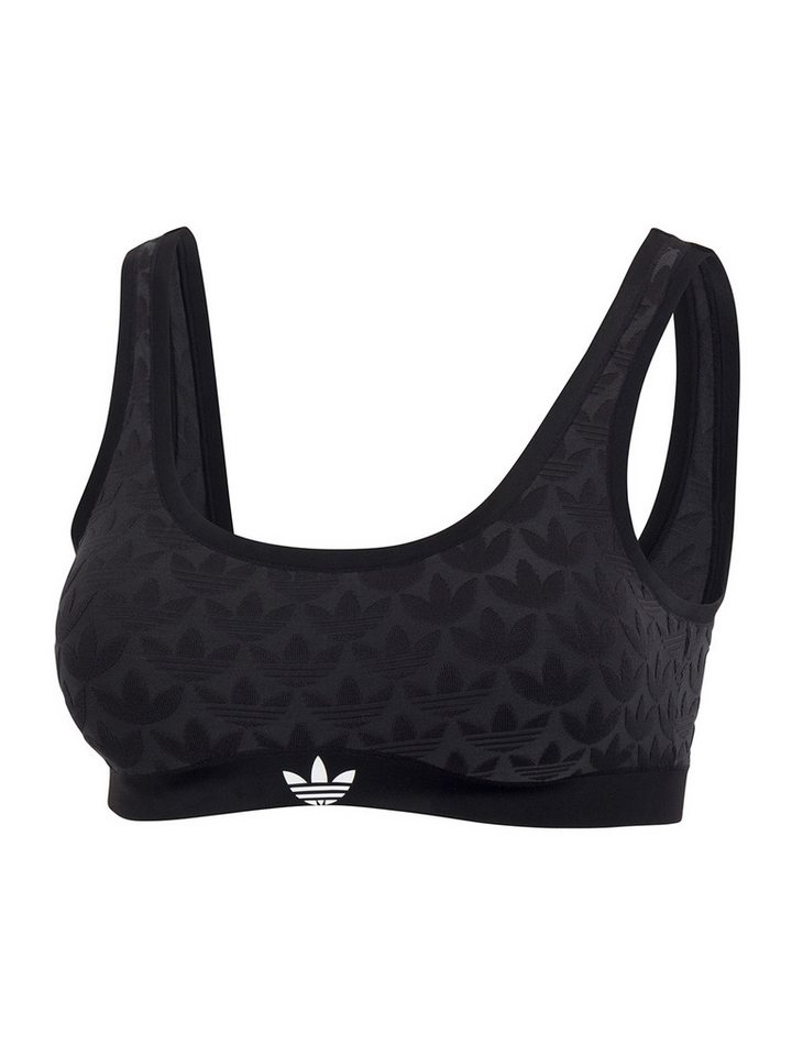 adidas Originals Bustier Microterrot Signature Pattern BH, Bustier Top, Bustier?BH von adidas Originals