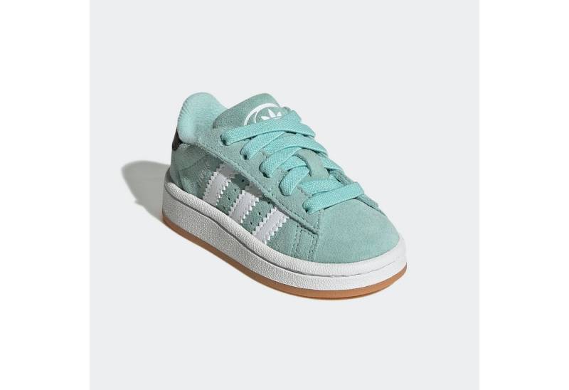 adidas Originals CAMPUS 00S COMFORT CLOSURE ELASTIC LACE Sneaker für Babys und Kleinkinder aus Leder und Wildleder, mit Gummisohle von adidas Originals