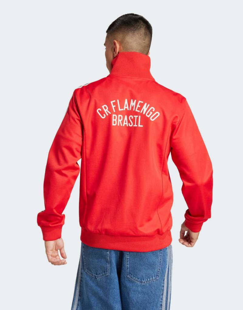 adidas Originals CR Flamengo '81 - Trainingsoberteil in Lush Red-Rot von adidas Originals