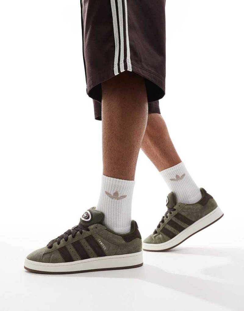 adidas Originals - Campus - Sneaker in Khaki im Stil der 00er-Jahre-Grün von adidas Originals