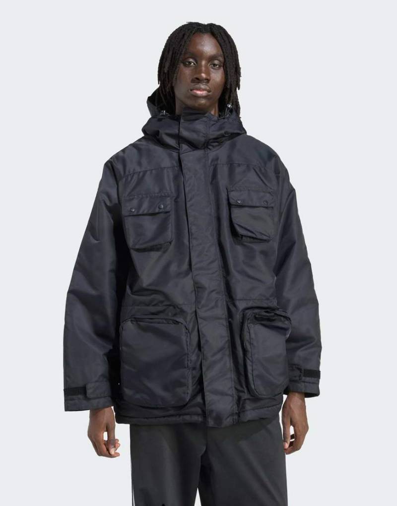 adidas Originals - Cph - Jacke in Schwarz von adidas Originals