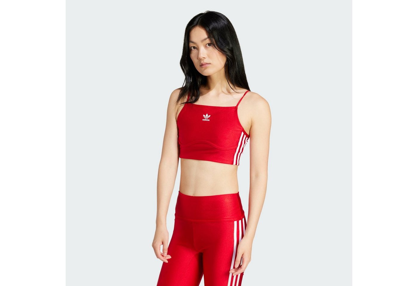 adidas Originals Crop-Top 3-STREIFEN BUSTIER von adidas Originals