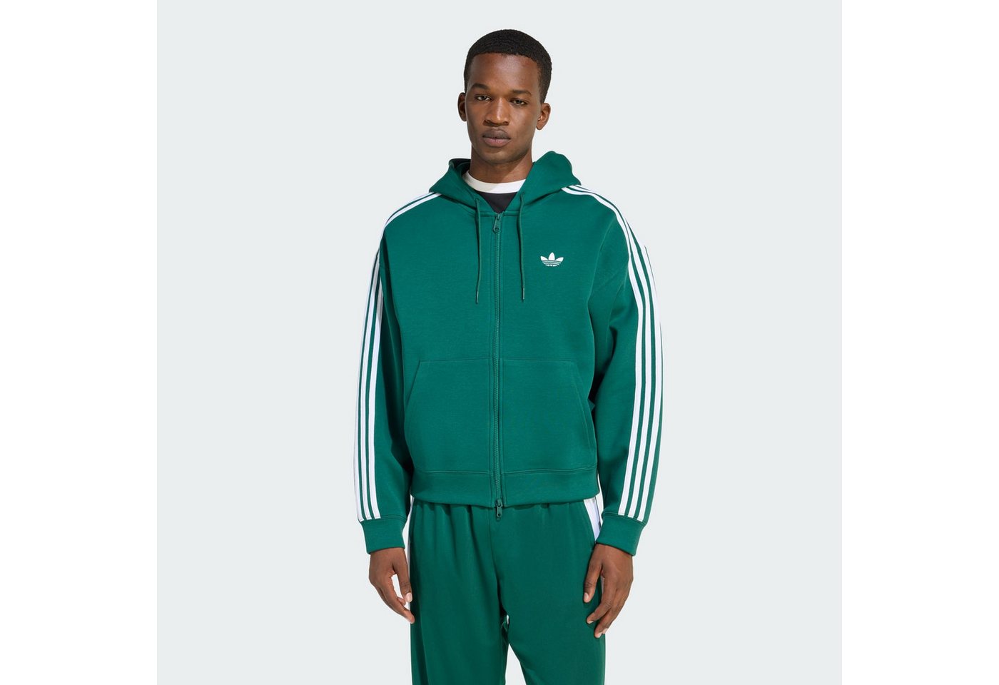 adidas Originals Crop-Top ADIDAS ADICOLOR SPACER OVERSIZED KAPUZENJACKE (1-tlg) von adidas Originals