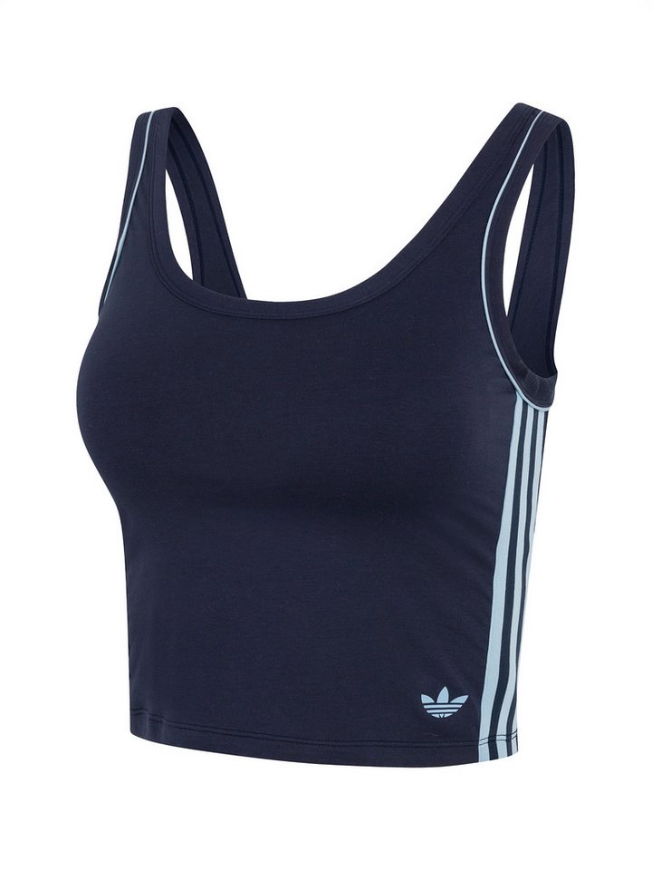 adidas Originals Crop-Top Cozy Stretch Cotton Bauchtop, Cropped Shirt, Kurz Top von adidas Originals