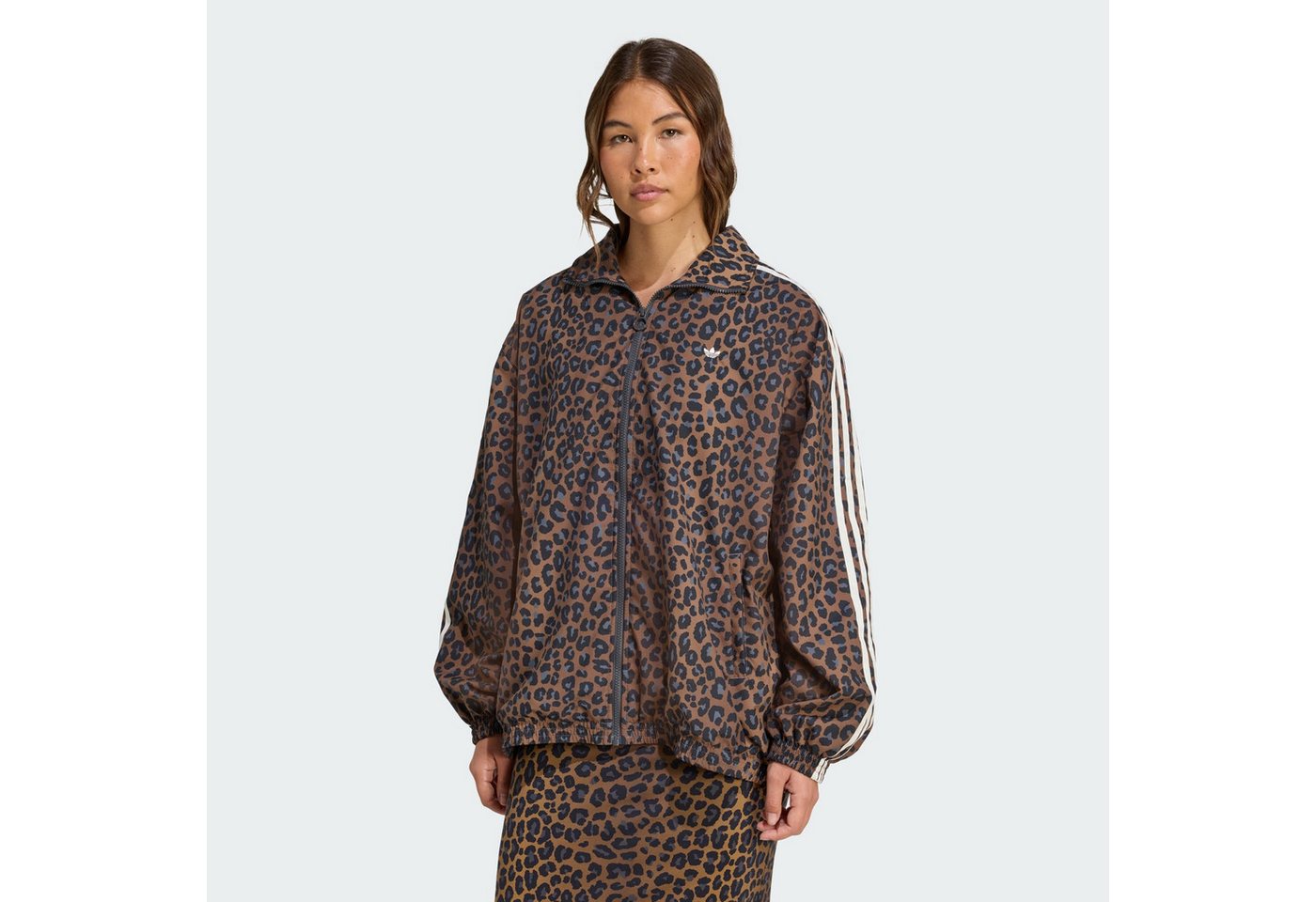 adidas Originals Crop-Top LEOPARD FIREBIRD OVERSIZED ORIGINALS JACKE von adidas Originals