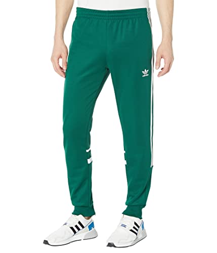 adidas Originals Cutline Pants Dunkelgrün SM, Dunkelgrün, Klein von adidas Originals