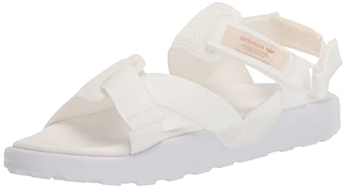 adidas Originals Damen ADILETTE ADV W Slide Sandalen, Wei Wei Wonder Taupe, 41.5 EU von adidas Originals