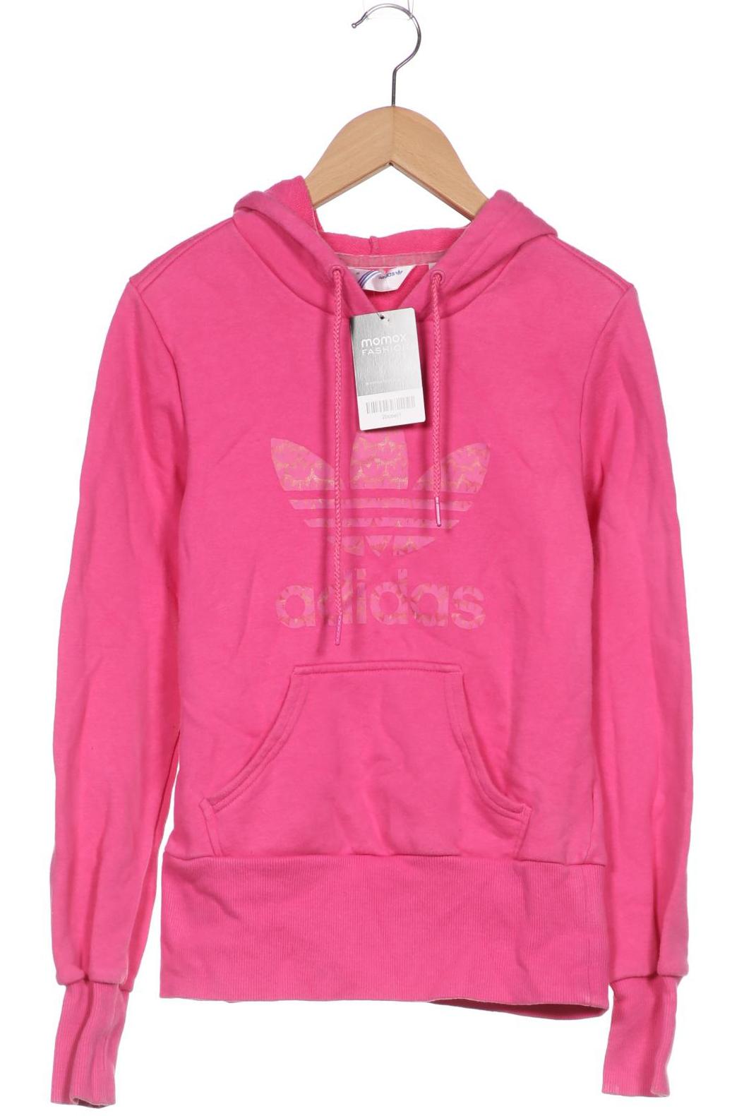 adidas Originals Damen Kapuzenpullover, pink von adidas Originals