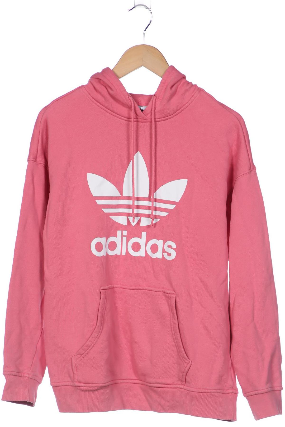 adidas Originals Damen Kapuzenpullover, pink von adidas Originals