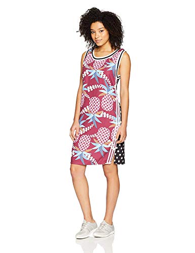 adidas Originals Damen Originals Farm Tank Dress Kleid, Multi, Klein von adidas Originals