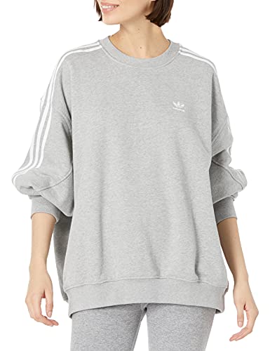 adidas Originals Damen Os Sweatshirt, Medium Grau meliert von adidas Originals