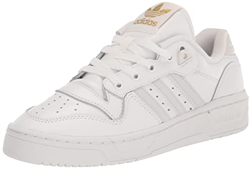 adidas Originals Damen Rivalry Low Sneaker, Weiß/Dash Grey/Gold Metallic, 42 EU von adidas Originals