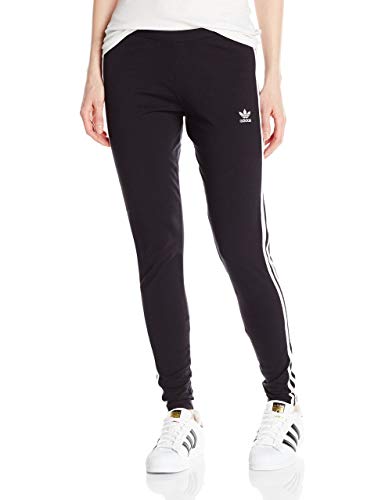 adidas Originals Damen S1625w933 Leggings, Schwarz/Trefoil Stripe, X-Groß von adidas Originals